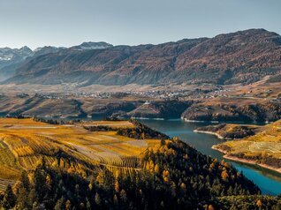 Lake Santa Giustina - The big dam in the valley of canyons