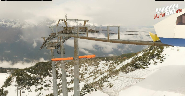 Webcam Paganella Ski – Andalo – Fai della Paganella - Cableway Doss Pelà