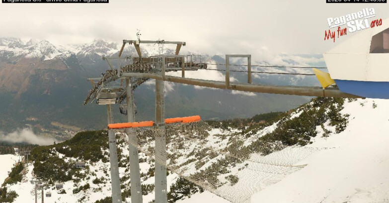 Webcam Paganella Ski – Andalo – Fai della Paganella - Cableway Doss Pelà