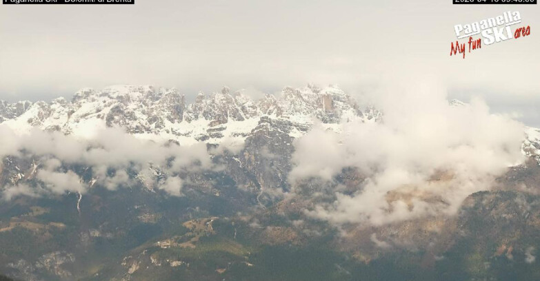 Webcam Paganella Ski – Andalo – Fai della Paganella - Dolomiti di Brenta