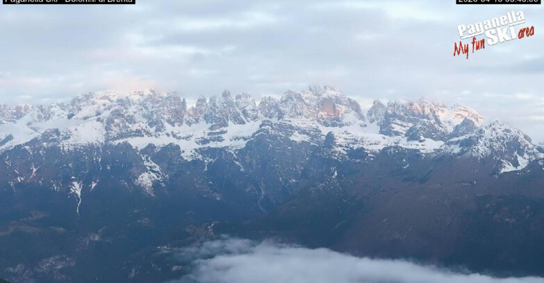 Webcam Paganella Ski – Andalo – Fai della Paganella - Dolomiti di Brenta