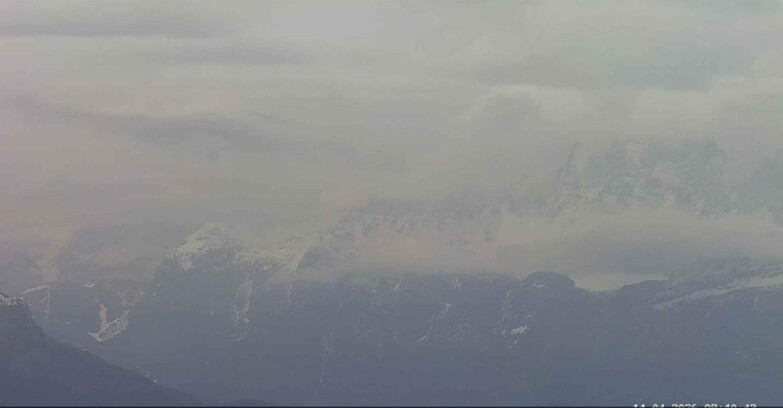 Webcam Passo San Pellegrino-Falcade - Pelmo e Civetta