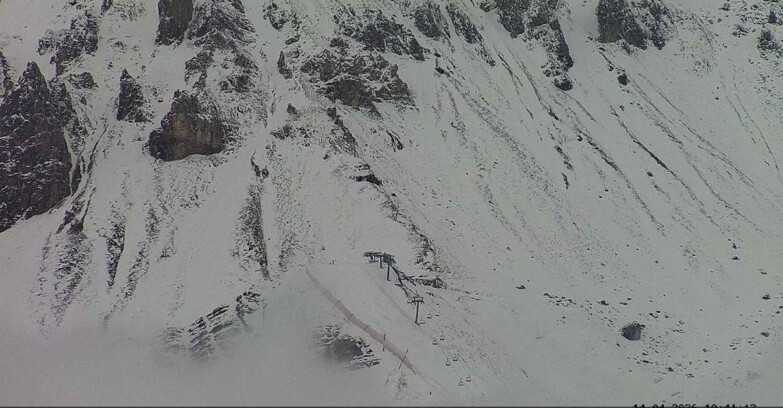 Webcam Пассо Сан-Пеллегрино-Фалькаде  - Seggiovia Cima Uomo