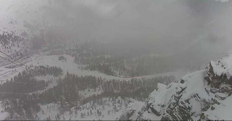 Webcam Passo San Pellegrino-Falcade - Pista Funivia