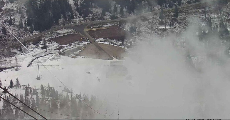 Webcam Passo San Pellegrino-Falcade - Arrivo Seggiovia