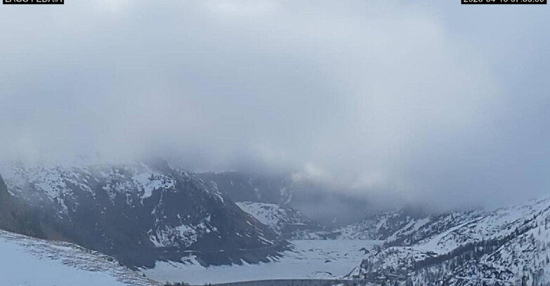 Webcam Canazei-Belvedere - Lago e Passo Fedaia