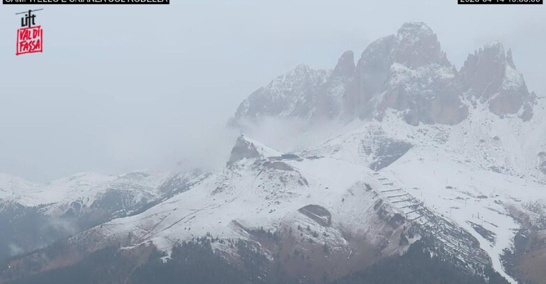 Webcam Canazei-Belvedere  - Campitello - Col Rodella