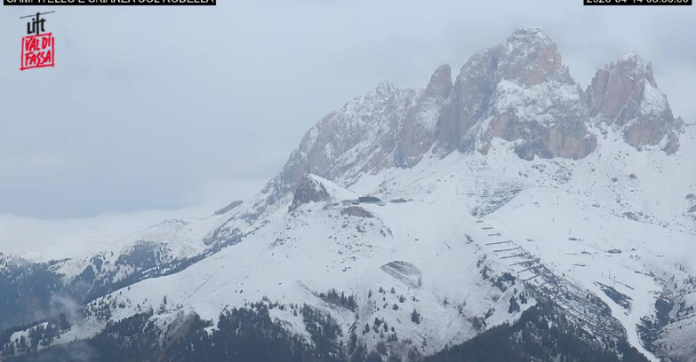 Webcam Canazei-Belvedere  - Campitello - Col Rodella