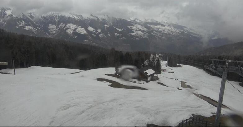 Webcam Bellamonte-Alpe Lusia  - Pista Le Fassane e Morea Snowpark