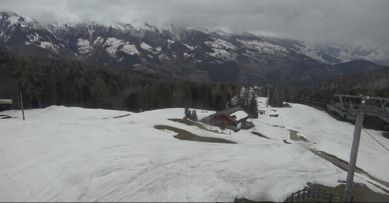 Webcam Bellamonte-Alpe Lusia  - Pista Le Fassane e Morea Snowpark