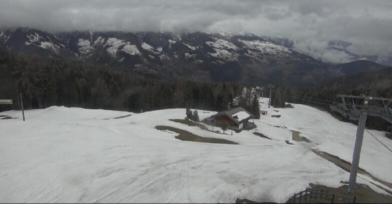 Webcam Bellamonte-Alpe Lusia  - Pista Le Fassane e Morea Snowpark