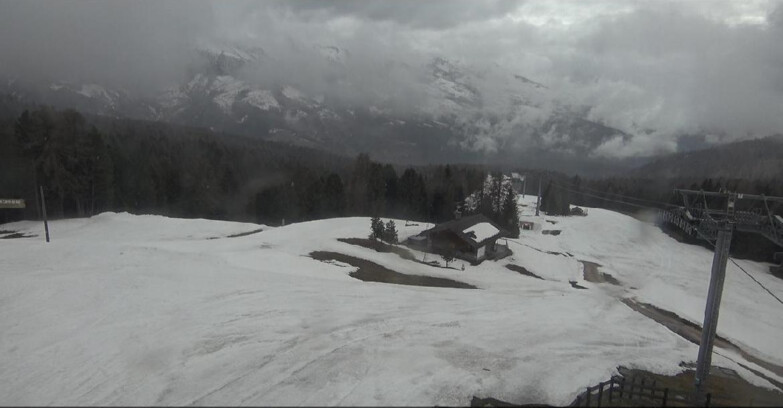 Webcam Bellamonte-Alpe Lusia  - Pista Le Fassane e Morea Snowpark