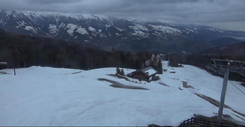 Webcam Bellamonte-Alpe Lusia  - Pista Le Fassane e Morea Snowpark