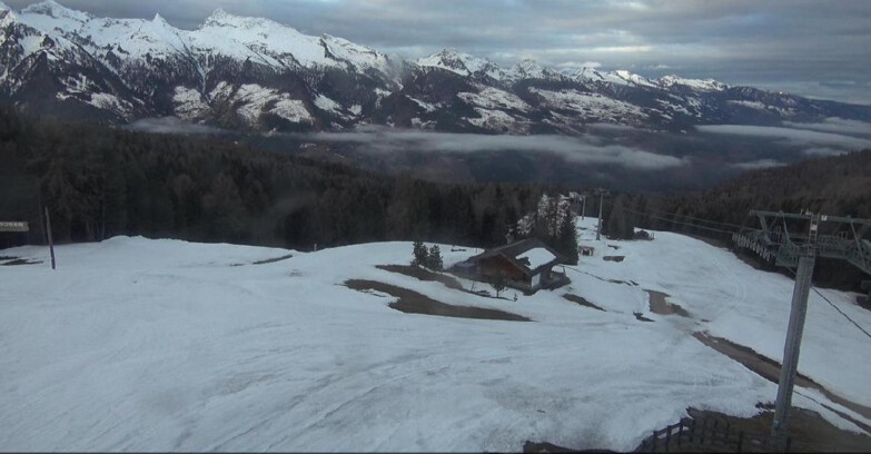 Webcam Bellamonte-Alpe Lusia - Pista Le Fassane e Morea Snowpark