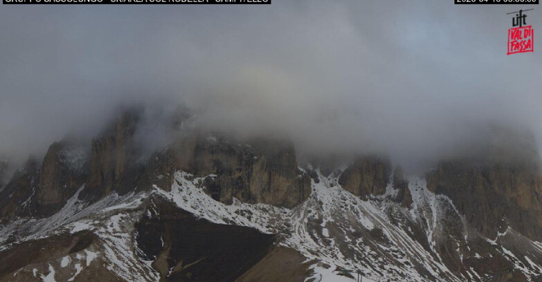 Webcam Campitello-Mazzin-Col Rodella  - Campitello di Fassa - Col Rodella - Gruppo del Sassolungo