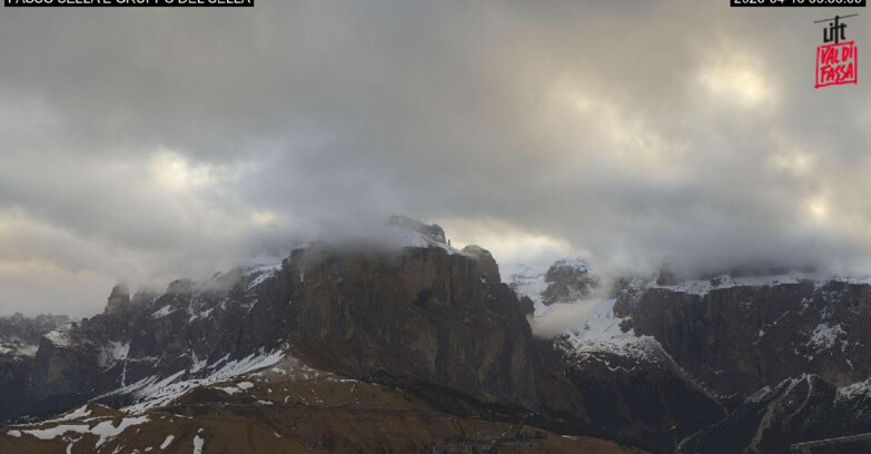 Webcam Campitello-Mazzin-Col Rodella - Canazei - Passo Pordoi - Sass Pordoi