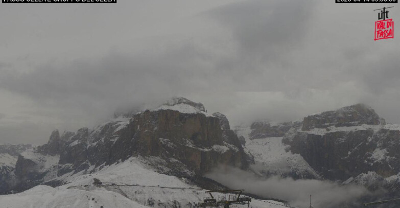 Webcam Campitello-Mazzin-Col Rodella - Campitello di Fassa - Canazei - Gruppo del Sella