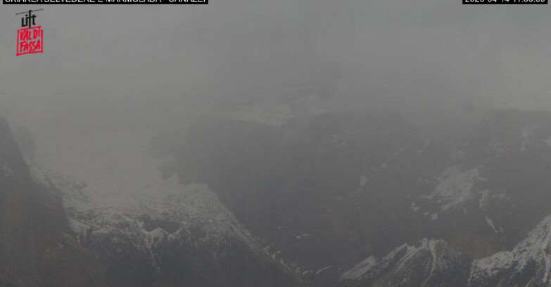 Webcam Campitello-Mazzin-Col Rodella - Canazei - Marmolada