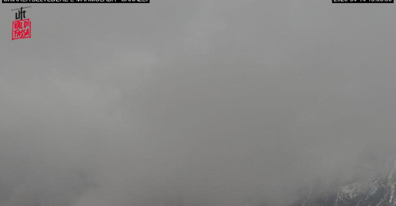 Webcam Campitello-Mazzin-Col Rodella - Canazei - Marmolada