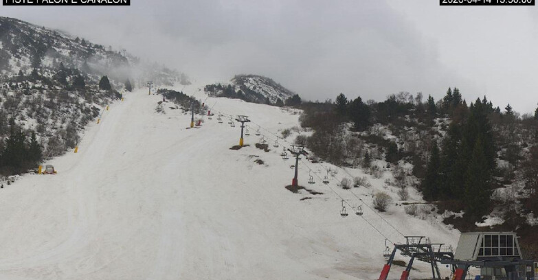 Webcam Monte Bondone - Bondone Palon e Canalon