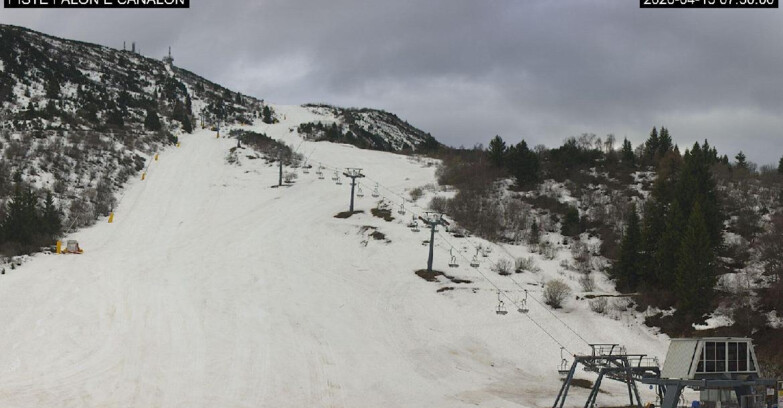 Webcam Monte Bondone - Bondone Palon e Canalon