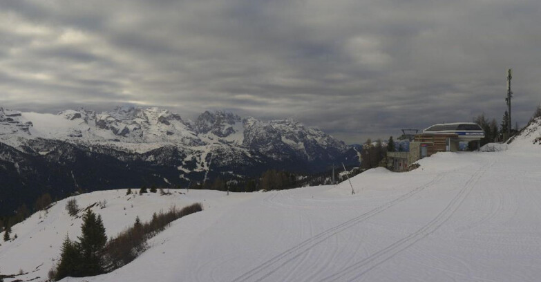 Webcam Skiarea Campiglio Dolomiti di Brenta Val di Sole Val Rendena - Seggiovia Malghette 