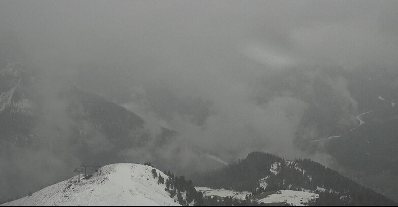 Webcam Pozza di Fassa-Aloch-Buffaure  - Cabinovia Buffaure - Stazione a Monte