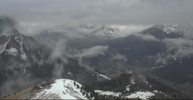 Webcam Pozza di Fassa-Aloch-Buffaure  - Cabinovia Buffaure - Stazione a Monte