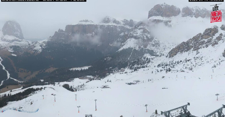 Webcam Canazei-Belvedere  - SKIAREA BELVEDERE 