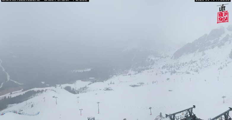 Webcam Canazei-Belvedere  - SKIAREA BELVEDERE 