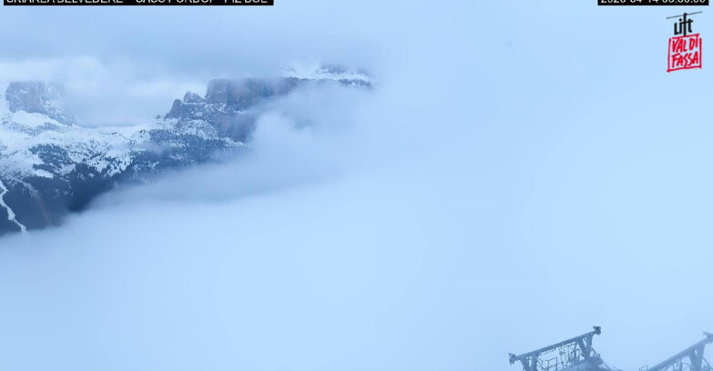 Webcam Canazei-Belvedere  - SKIAREA BELVEDERE 