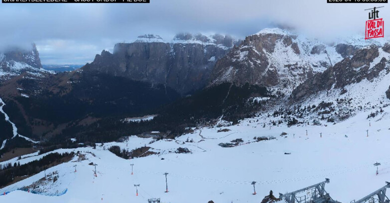 Webcam Canazei-Belvedere - SKIAREA BELVEDERE 