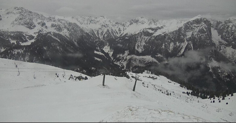 Webcam Pozza di Fassa-Aloch-Buffaure  - Baita Cuz Hütte