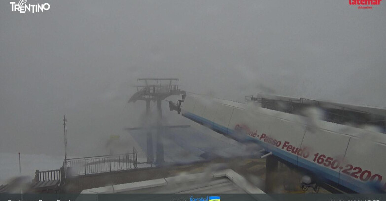 Webcam Пампеаго - Предаццо - Оберегген	 - Latemar- Feudo est