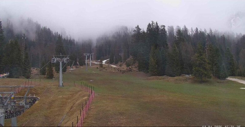 Webcam San Martino di Castrozza - Passo Rolle - Pista Col Verde