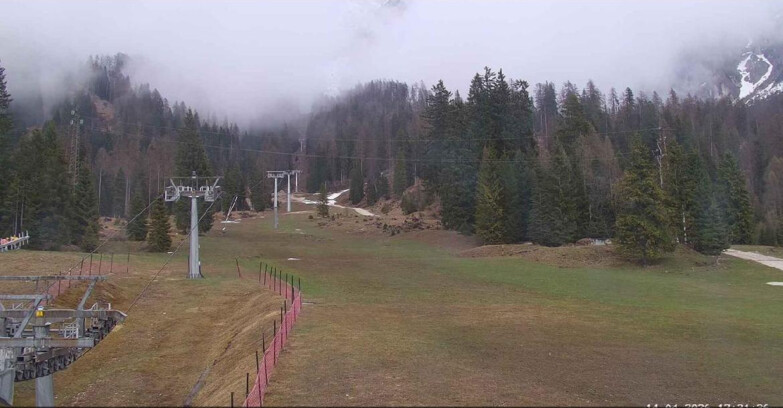 Webcam San Martino di Castrozza - Passo Rolle - Pista Col Verde