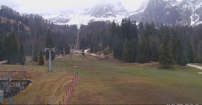 Webcam San Martino di Castrozza - Passo Rolle - Pista Col Verde