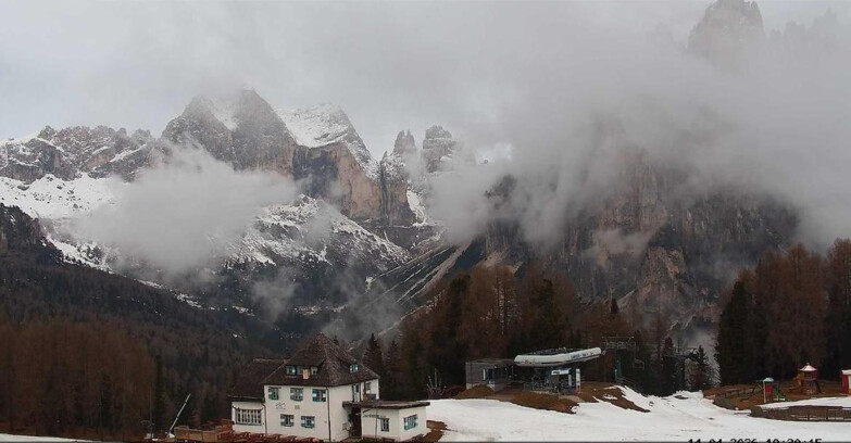 Webcam Vigo di Fassa-Pera-Ciampedie - Vigo - Torri del Vajolet