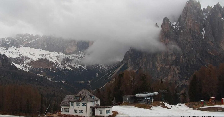 Webcam Vigo di Fassa-Pera-Ciampedie - Vigo - Torri del Vajolet