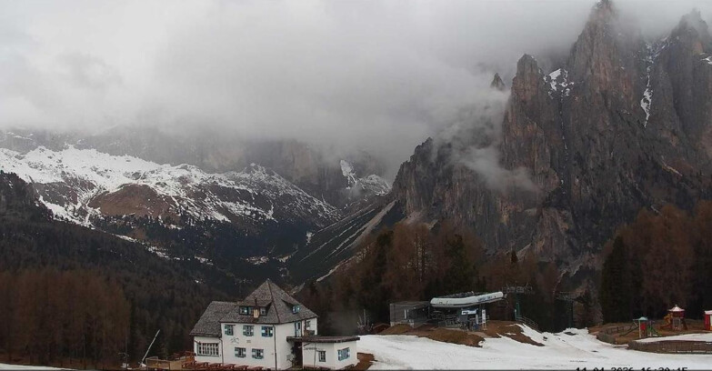 Webcam Vigo di Fassa-Pera-Ciampedie - Vigo - Torri del Vajolet