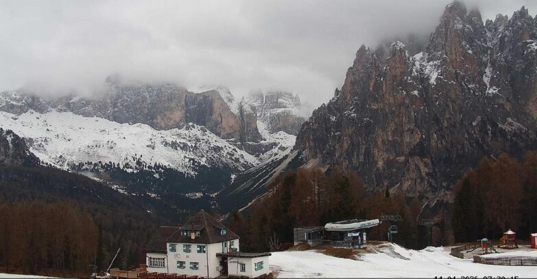 Webcam Vigo di Fassa-Pera-Ciampedie - Vigo - Torri del Vajolet