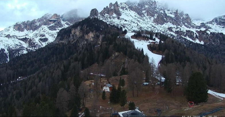 Webcam Виго-ди-Фасса-Пера-Чампедие  - Vigo - seggiovia Prà Martin