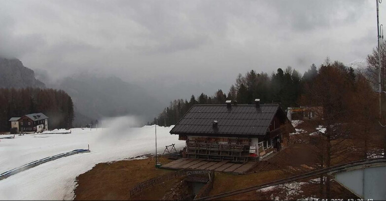 Webcam Vigo di Fassa-Pera-Ciampedie - Vigo - verso Sassolungo e Pordoi
