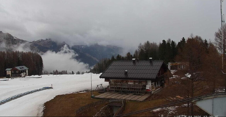 Webcam Vigo di Fassa-Pera-Ciampedie - Vigo - verso Sassolungo e Pordoi